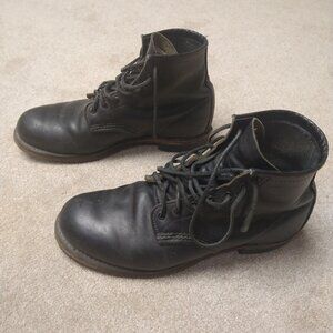 Men's Red Wing Black Leather Boots, 9014, US 8.5